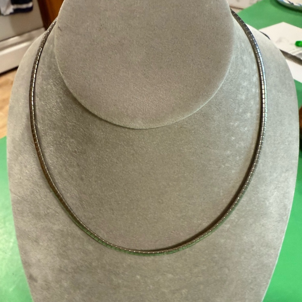 Elegant Silver toned Necklace